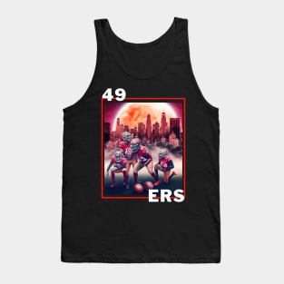 49 ers players cute graphic design artwork Tank Top